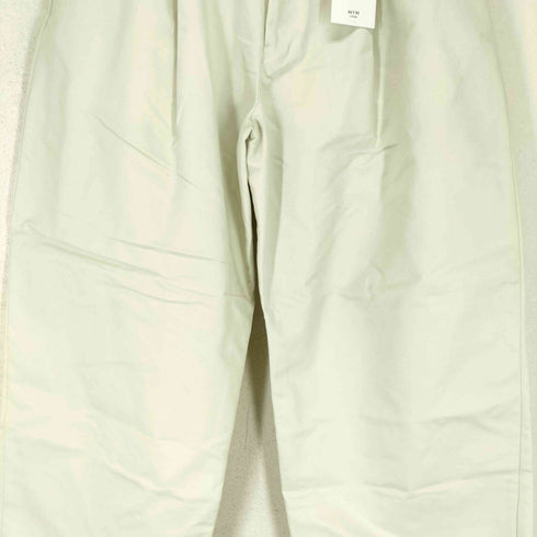 ウィム バイ リドム WYM LIDNM HIGH COUNT PEACH GABA DEEP TUCK PANTS メンズ M