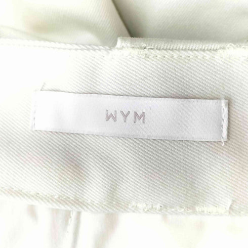 ウィム バイ リドム WYM LIDNM HIGH COUNT PEACH GABA DEEP TUCK PANTS メンズ M