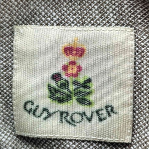 ギローバー GUY ROVER イタリア製 スキッパーポロシャツ メンズ JPN:L