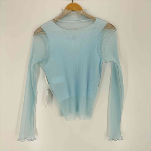 コトハヨコザワ kotohayokozawa SHEER LAYERED LONG SLEEVE TOP レディース FREE