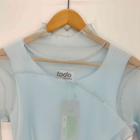 コトハヨコザワ kotohayokozawa SHEER LAYERED LONG SLEEVE TOP レディース FREE
