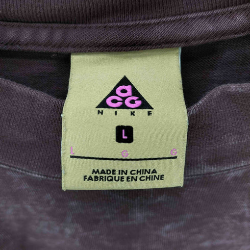 ナイキエーシージー NIKE ACG AS M NRG ACG LS Tee Eearth Eグラフィック プリント ロングスリーブTシャツ メンズ JPN:L
