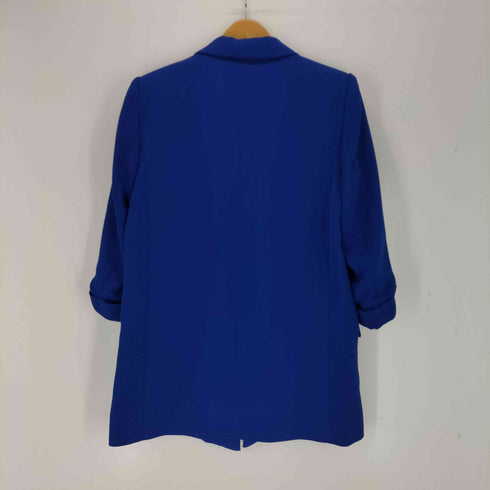 ザラ ZARA ロールアップスリーブブレザー レディース import:M