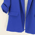 ザラ ZARA ロールアップスリーブブレザー レディース import:M