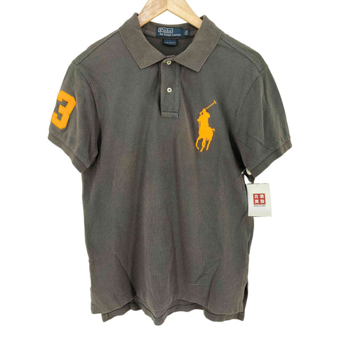 ポロバイラルフローレン Polo by RALPH LAUREN ビックポニー刺繍 ポロシャツ メンズ import:L