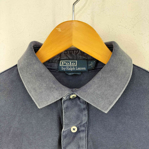ポロバイラルフローレン Polo by RALPH LAUREN フロントポケットポニー刺繍 ポロシャツ メンズ import:L