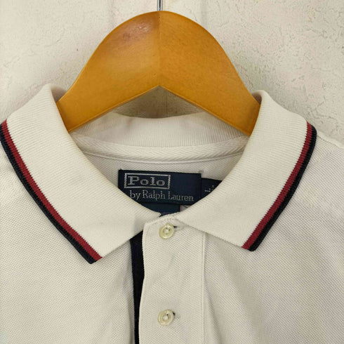 ポロバイラルフローレン Polo by RALPH LAUREN ビックポニー刺繍 ポロシャツ メンズ import:L
