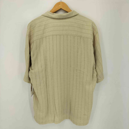 ナイツブリッジ KNIGHTSBRIDGE 90S ポリ 開襟 S/S シャツ メンズ import:M