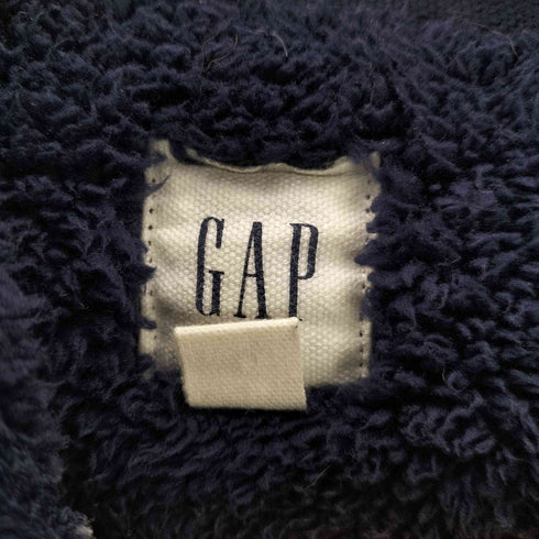 ギャップ Gap ロゴ刺繍 裏地フリースジップアップパーカー レディース JPN:S