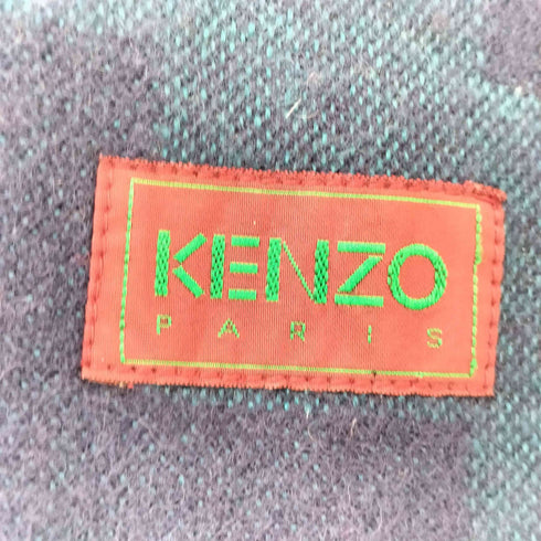 ケンゾーパリス KENZO PARIS 総柄フリンジマフラー メンズ