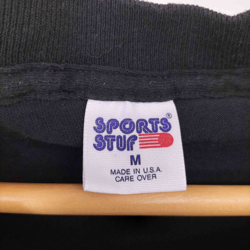 SPORTS STUF 90S USA製 キャラクタープリント クルーネック Tシャツ シングルステッチ ©1992 メンズ import:M