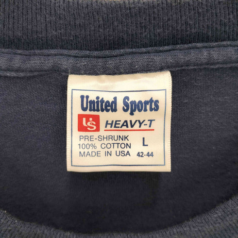 00S USA製 United Sportボディ 両面 グラフィック プリント ミクスチャー ロック バンド S/S クルーネック Tシャツ 2000 メンズ import:XL