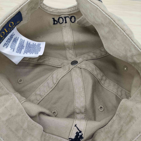 ポロラルフローレン POLO RALPH LAUREN スモールポニー刺繍 6パネルキャップ メンズ ONE SIZE