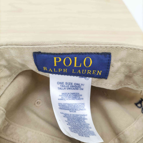ポロラルフローレン POLO RALPH LAUREN スモールポニー刺繍 6パネルキャップ メンズ ONE SIZE