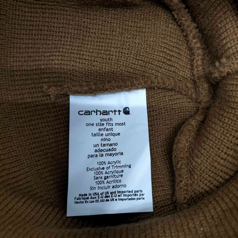 カーハート Carhartt ロゴ ビーニー メンズ ONE SIZE