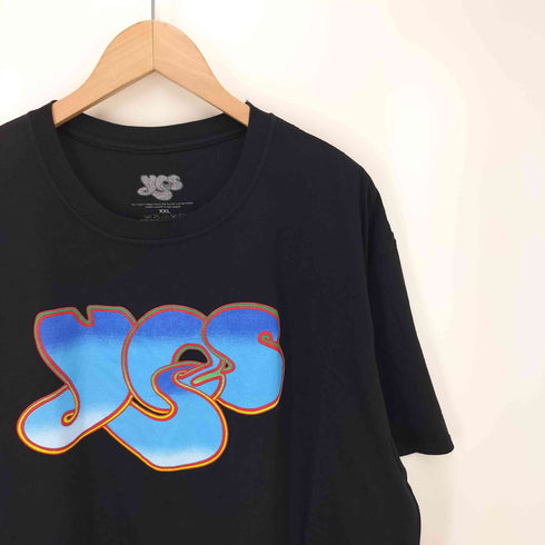 英国製 ロック バンド ロゴ プリント S/S クルーネック Tシャツ メンズ import:XXL