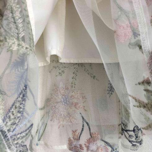 ジルスチュアート JILLSTUART ボタニカルエンブロイダリースカート レディース 0
