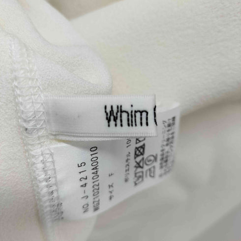 ウィムガゼット Whim Gazette Vガゼットプルオーバー カットソー レディース FREE