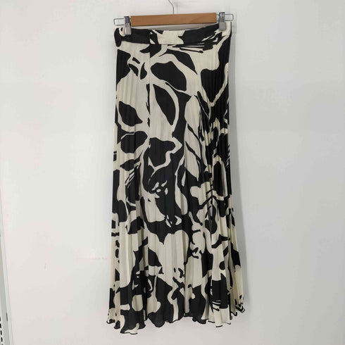 ザラ ZARA 総柄 タックスカート レディース JPN:S