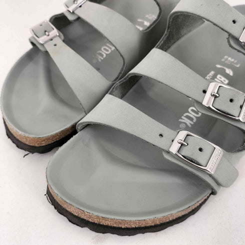 ビルケンシュトック BIRKENSTOCK 25SS FLORIDA フロリダ ヌバックレザーサンダル PURE SAGE レディース JPN:24