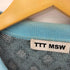 ティーモダンストリートウエア TTT_MSW 23SS Diamond Knit Polo ダイアモンドニットポロ メンズ JPN:M