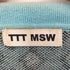 ティーモダンストリートウエア TTT_MSW 23SS Diamond Knit Polo ダイアモンドニットポロ メンズ JPN:M