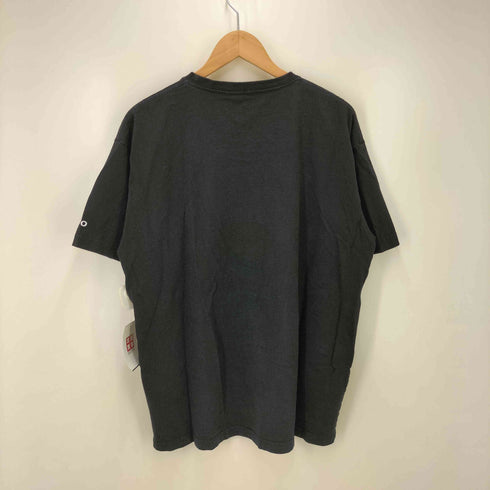 アンブロ UMBRO センター ロゴ 刺繍 配色 プリント S/S クルーネック Tシャツ メンズ import:L