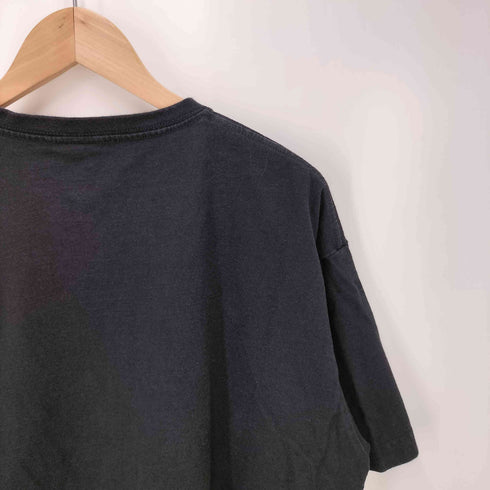 アンブロ UMBRO センター ロゴ 刺繍 配色 プリント S/S クルーネック Tシャツ メンズ import:L