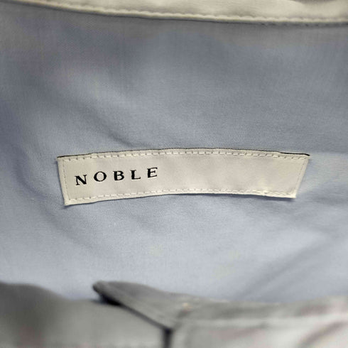 ノーブル Noble エフォートレスコットンオーバーシャツ レディース