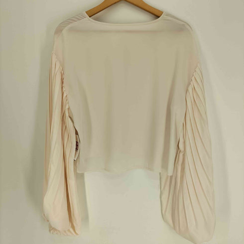 Acka. original pleats sleeve blouse オリジナル プリーツ スリーブ ブラウス レディース FREE