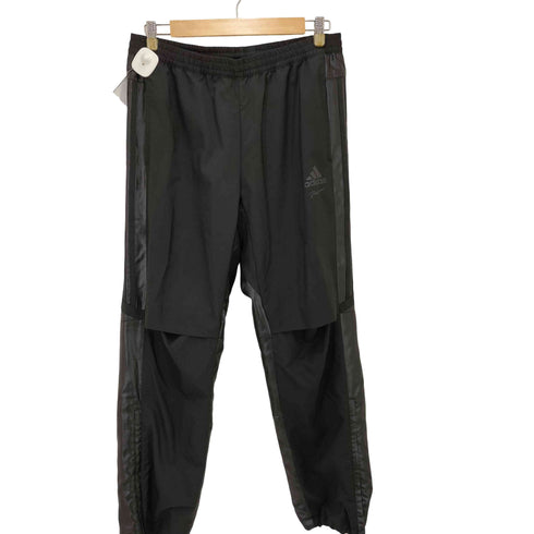 アディダス adidas PROFESSIONAL BLACK SERIES 裏地 メッシュ サイド ライン ウィンド パンツ メンズ O