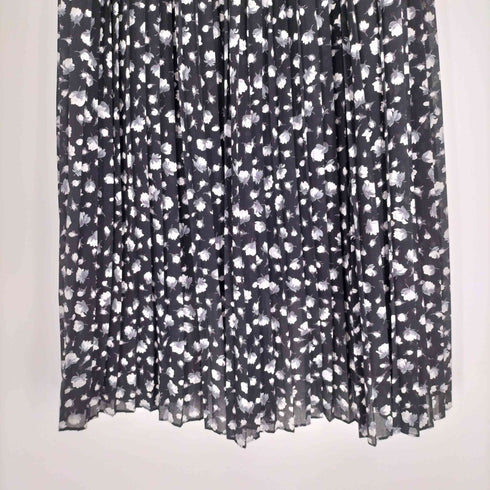 クラネ CLANE 17AW DROP FLOWER PLEATS LAYERD SKIRT ドロップ フラワー プリーツ レイヤード スカート レディース JPN:0