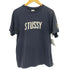 ステューシー Stussy 90S紺タグ フロントロゴTシャツ メンズ import:L