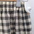 トリココムデギャルソン tricot COMME des GARCONS ウール混 チェックスカート レディース