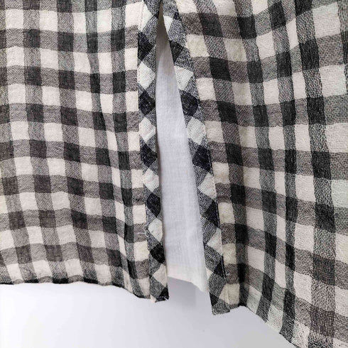 トリココムデギャルソン tricot COMME des GARCONS ウール混 チェックスカート レディース