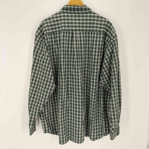 エディーバウアー Eddie Bauer 90~00s チェック柄 ボタンダウンシャツ メンズ XXXL