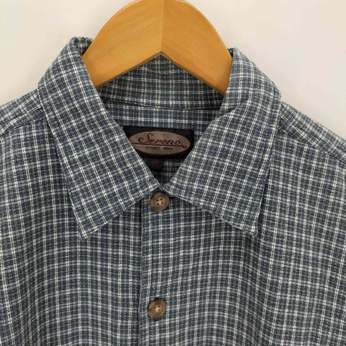 SERENA チェックボックス L/S シャツ メンズ JPN:M
