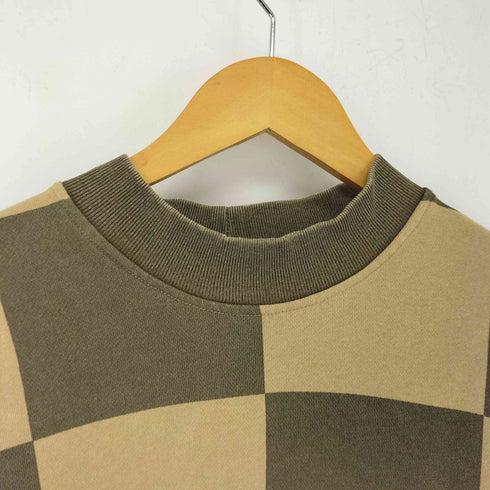 ステューシー Stussy BLUR CHECKER FLEECE MOCK NECK メンズ import:S