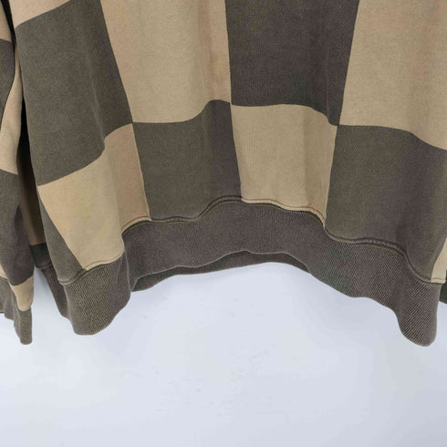 ステューシー Stussy BLUR CHECKER FLEECE MOCK NECK メンズ import:S