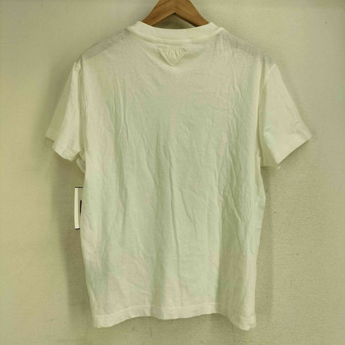 プラダ PRADA Cotton Jersey Tee トライアングルロゴパッチ クルーネック 半袖Tシャツ メンズ import:M