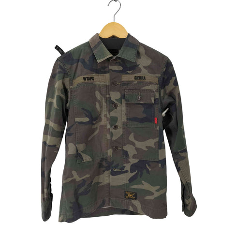ダブルタップス WTAPS カモフラ ミリタリージャケット メンズ