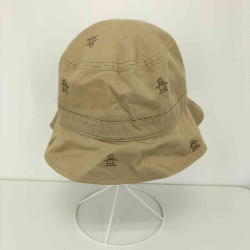 マンシングウェア Munsingwear 総柄ロゴ刺繍 バケットハット メンズ
