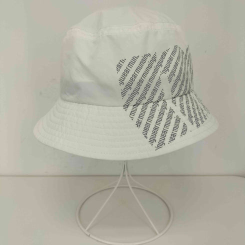 マンシングウェア Munsingwear mロゴ レインバケットハット メンズ
