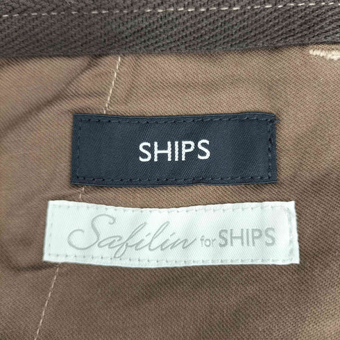 シップス SHIPS SOLOTEX(R) サフィラン リネン イージー パンツ メンズ JPN:M