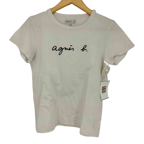 アニエスベー agnes b. PARIS ロゴTシャツ レディース 2