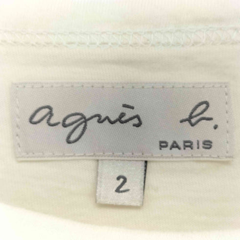 アニエスベー agnes b. PARIS ロゴTシャツ レディース 2