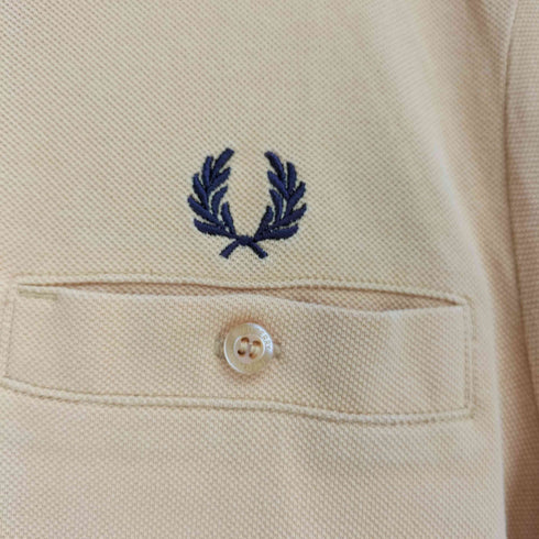 フレッドペリー FRED PERRY クルーネック Tシャツ POCKET DETAIL PIQUE T-SHIRT メンズ import:M