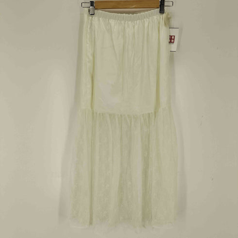 BONNE half lace mermaid long skirt レディース
