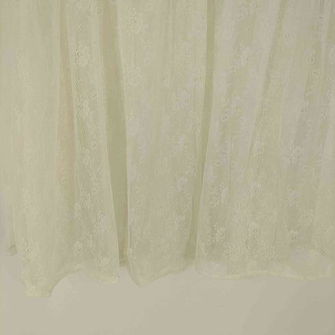 BONNE half lace mermaid long skirt レディース