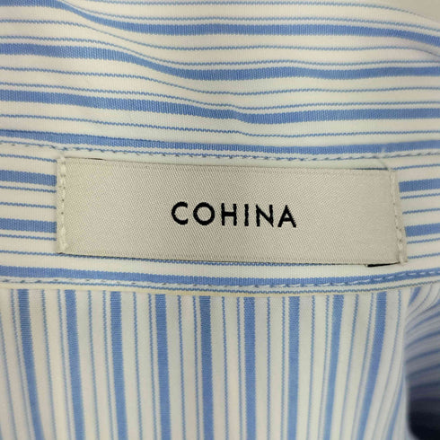 コヒナ COHINA ストライプタックフレアワンピース レディース REGULAR